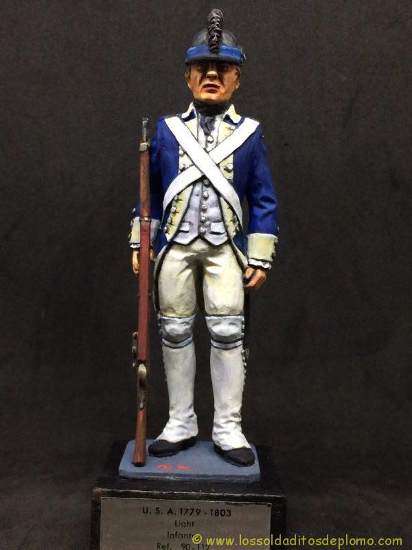 eko-almirall Soldado de Infantería Ligera U.S.A. 1779-1803-1