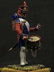 Tambor Artillería, Francia 1809