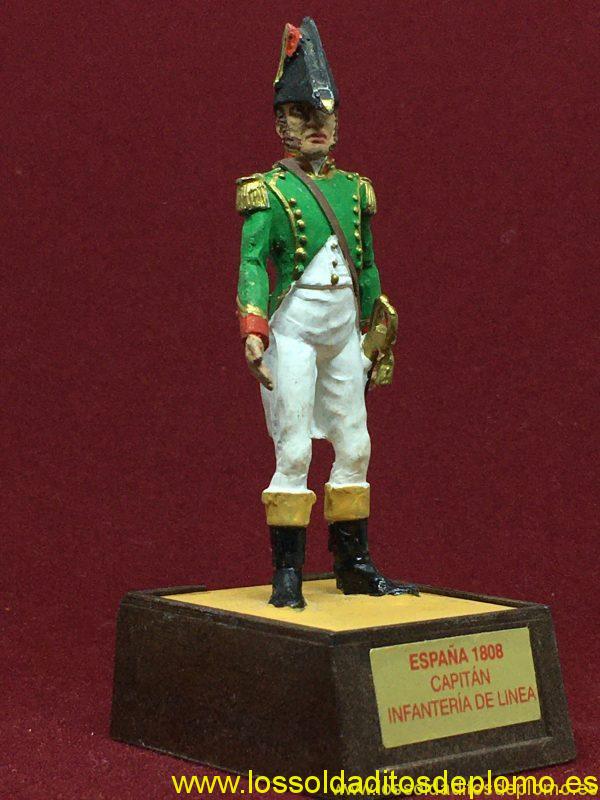 Marca Soldat. Capitán Infantería de Línea España 1808-8