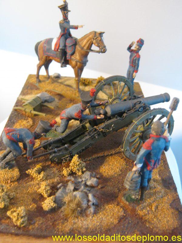 Northhampton. UK French Foot Artillery 1815. MG Military Miniatures