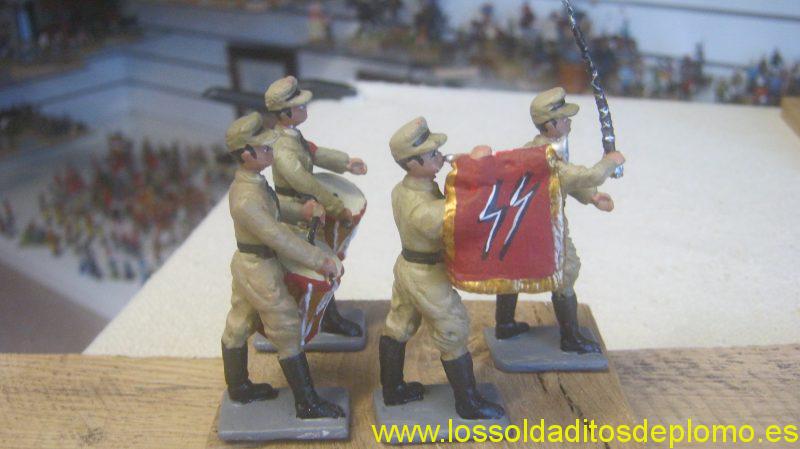 Details about  / Tambor infantería española en campaña 1910 55 mm Alymer Figura plomo #14