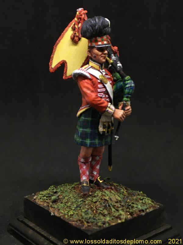 Piper, 71st (Glasgow) Highlanders, 1806-delPrado 60mm