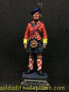 eko-almirall Oficial Británico de 1745 de los Higlander´s Black Watch.-1