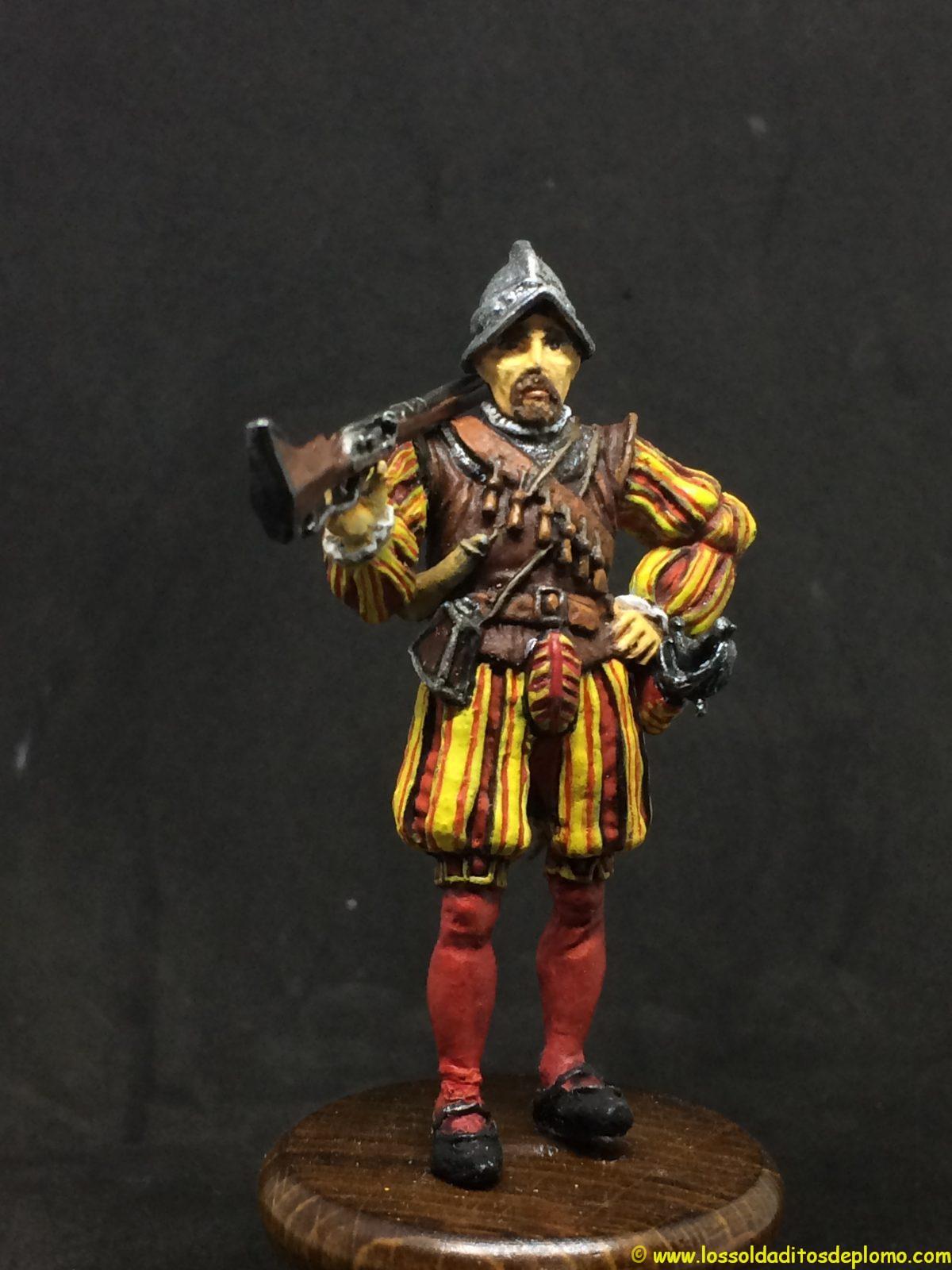 Harquebusier (Arcabucero) El mundo de los soldaditos de plomo