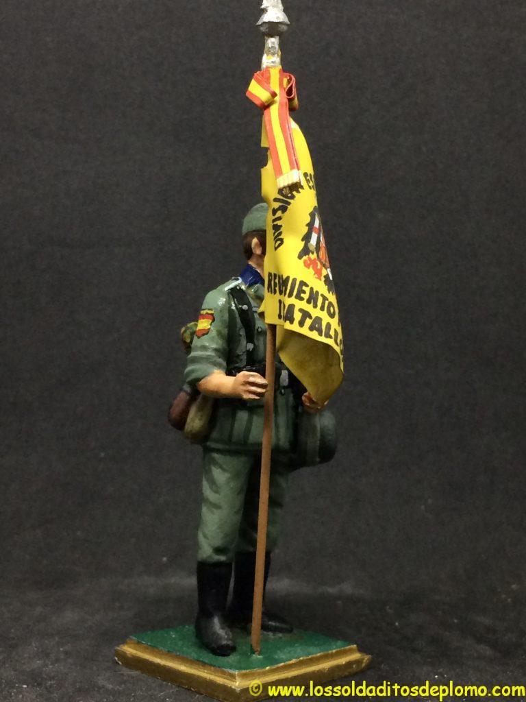 soldado de plomo División Azul: Guión del II Batallón del Regimiento Pimentel Nº262