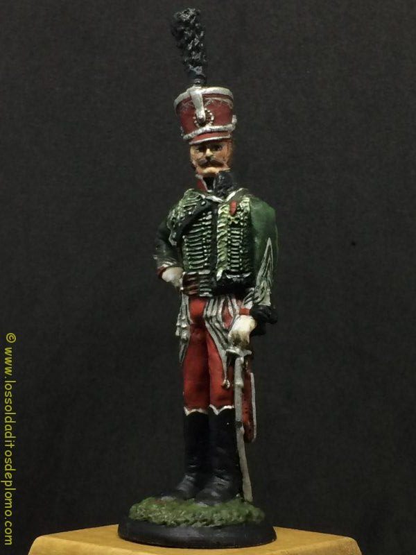 Alymer Chef d´escadron du 8 eme de Hussards 1804-1812-3