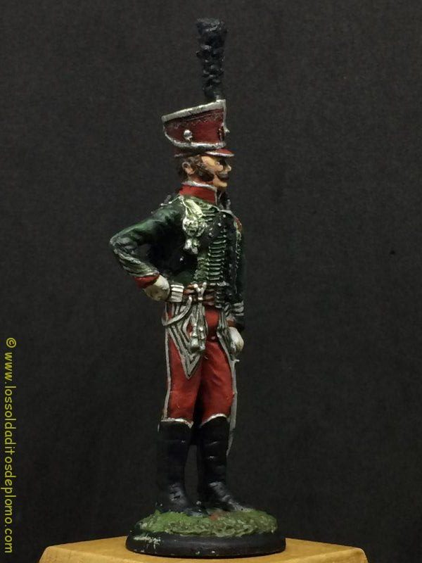 Alymer Chef d´escadron du 8 eme de Hussards 1804-1812-9
