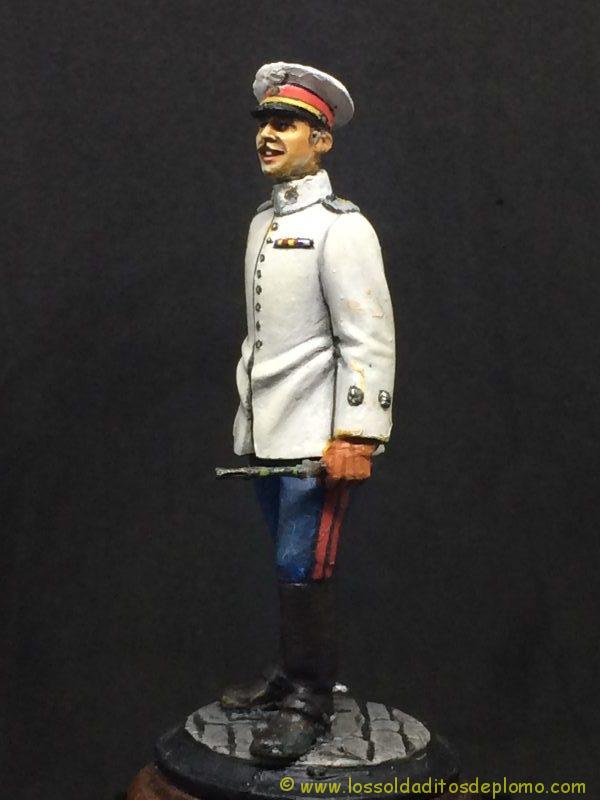 Beneito Teniente de Infantería de Línea traje de verano 1.908-2