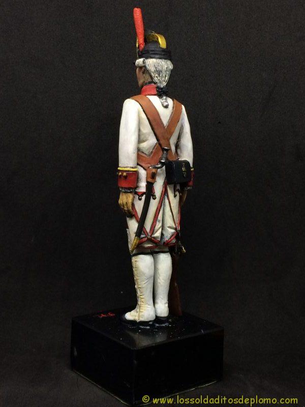 El Ejercito de Carlos III: Cabo Fusileros Rgto. Infantería Galicia, 1759-1788-5