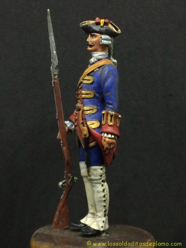Fusilero de los Batallones de Marina 1760-1