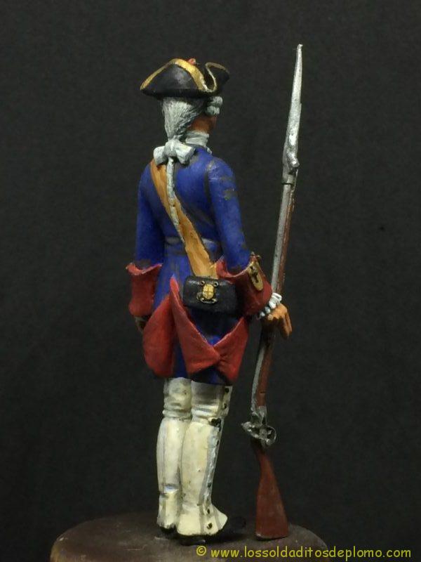Fusilero de los Batallones de Marina 1760-3