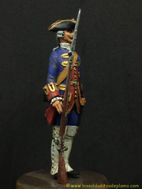 Fusilero de los Batallones de Marina 1760-4