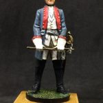 Oficial del 5º Regimiento de Dragones, Prusia 1745