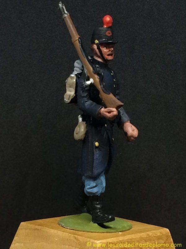 soldado de plomo alymer 54mm Infantería Belga, 1914-9
