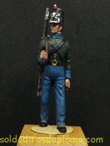 soldado de plomo alymer 54mm Regimiento de la muerte, 1808-1