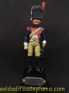 Soldado de plomo 90mm EKO ALMIRALL Carabinero francia 1810