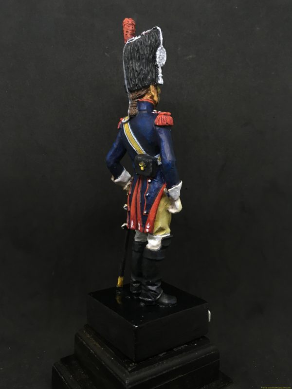 Soldado de plomo 90mm EKO ALMIRALL Carabinero francia 1810-6