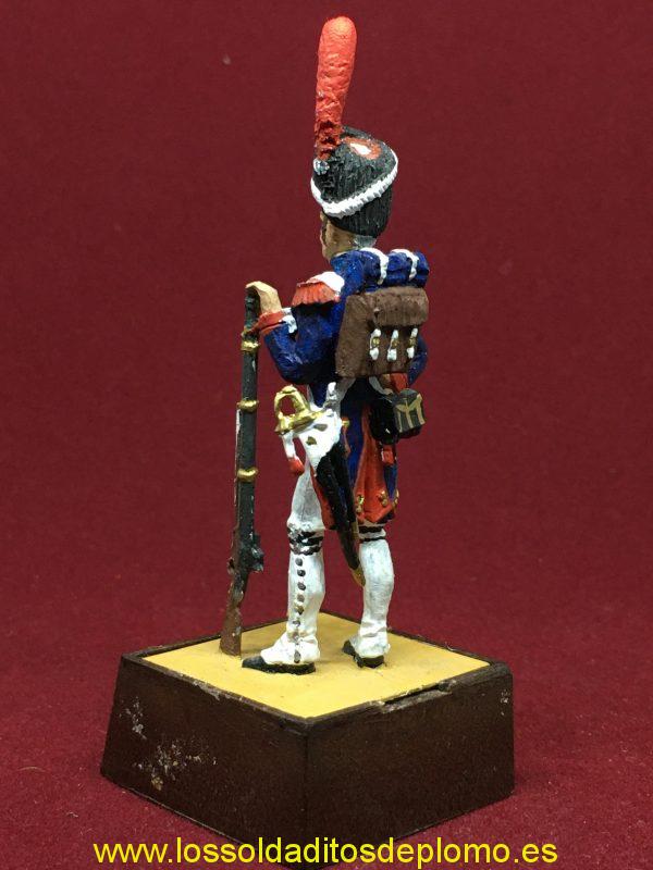 soldado de plomo Soldat Granadero de la Guardia, Francia 1808-4