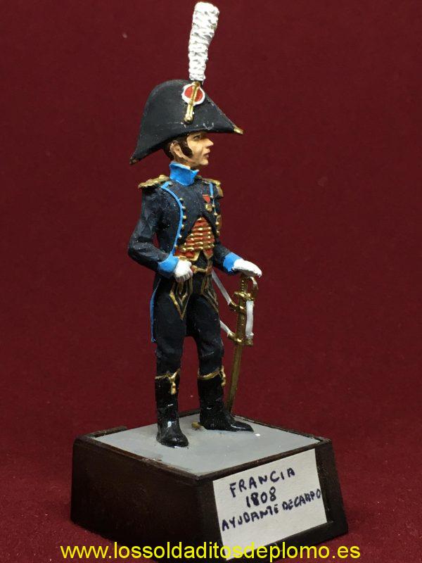 marca soldat 54mm Ayudante de Campo, Francia 1808-8
