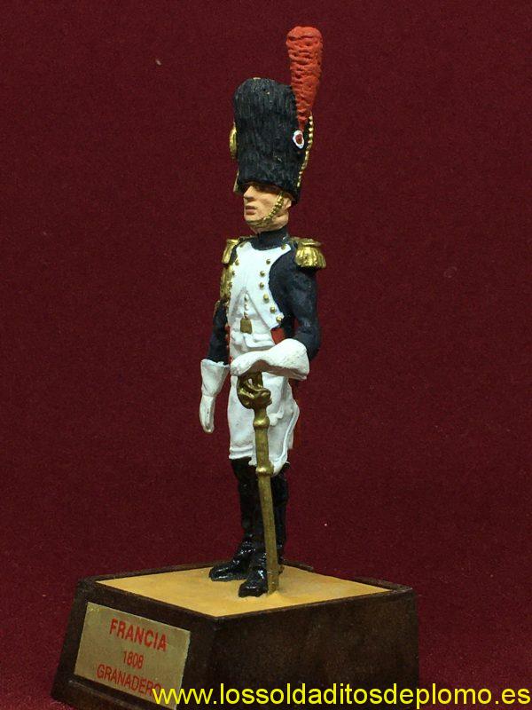 marca soldat 54mm Oficial de Granaderos de la Guardia Imperial, Francia 1808-2