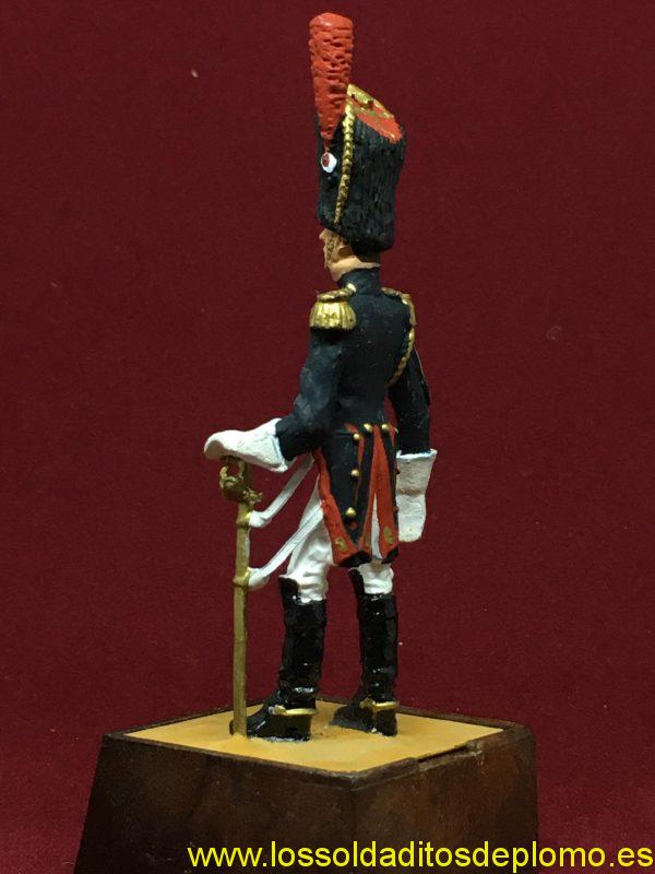 marca soldat 54mm Oficial de Granaderos de la Guardia Imperial, Francia 1808-4
