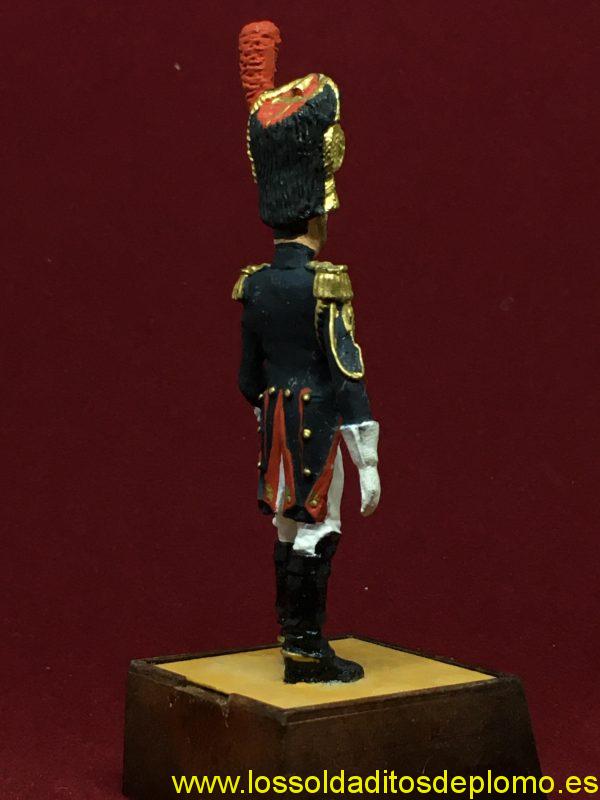 marca soldat 54mm Oficial de Granaderos de la Guardia Imperial, Francia 1808-6