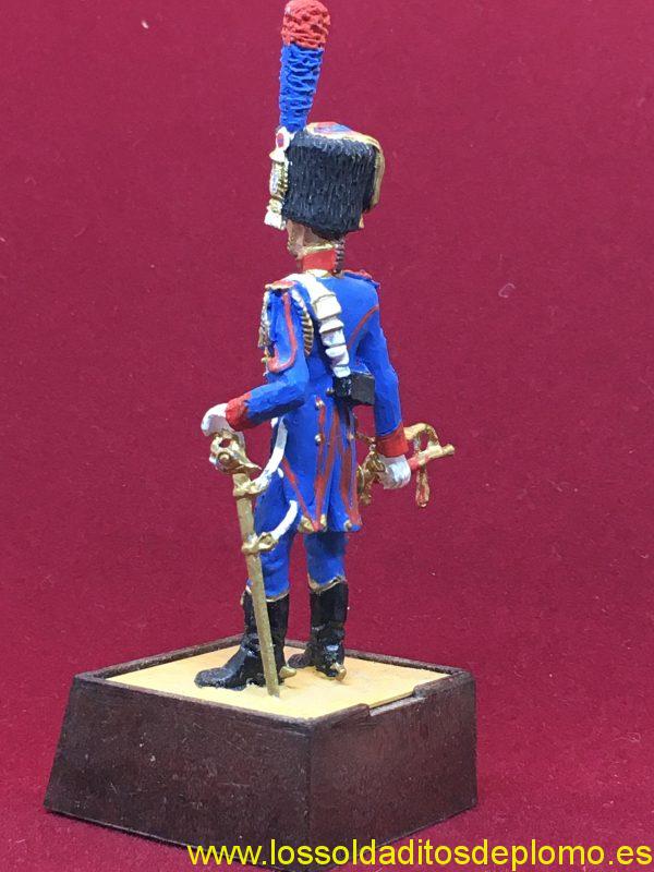 Marca Soldat Cazador de la Guardia, Francia 1808-4