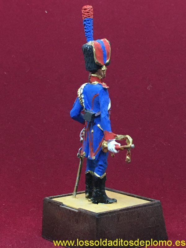 Marca Soldat Cazador de la Guardia, Francia 1808-6
