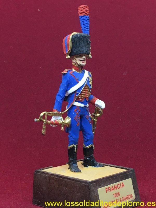 Marca Soldat Cazador de la Guardia, Francia 1808-8