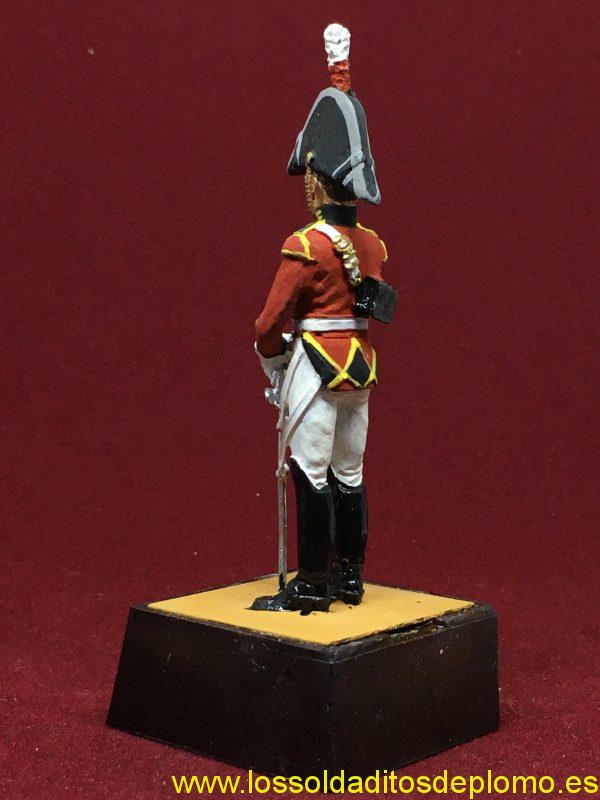 marca soldat Sargento Dragones Pesados, Inglaterra 1809-4