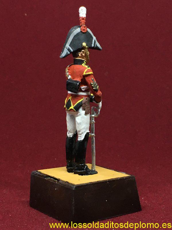 marca soldat Sargento Dragones Pesados, Inglaterra 1809-6