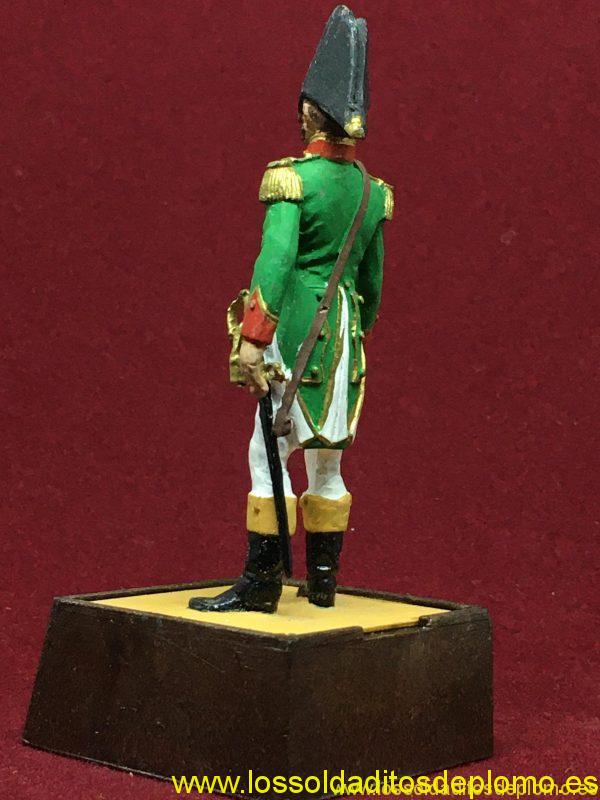 Marca Soldat. Capitán Infantería de Línea España 1808-4