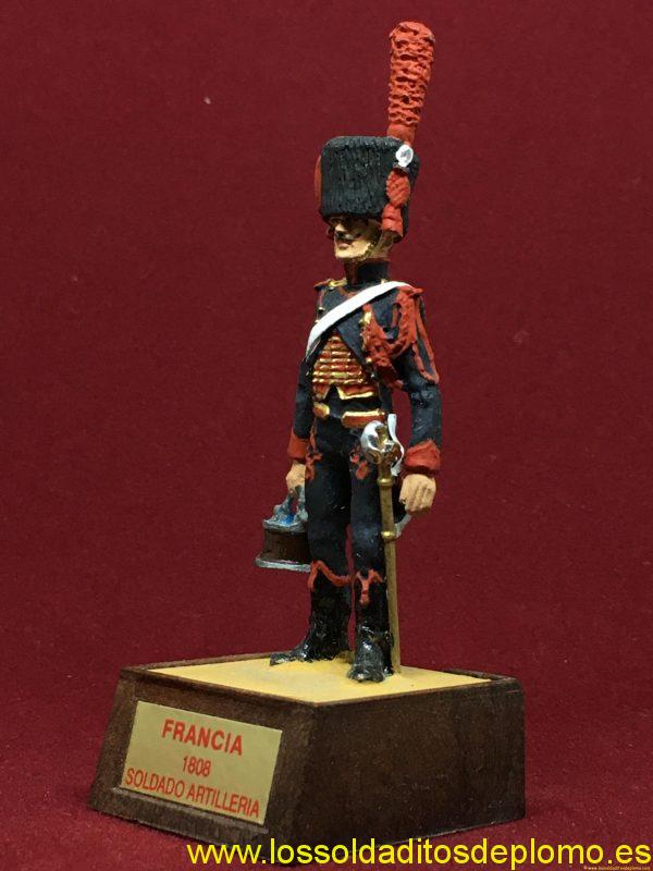 soldado de artillería Francia 1808 marca Soldat-2