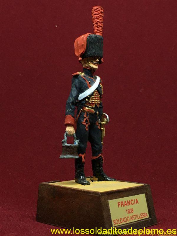 soldado de artillería Francia 1808 marca Soldat-8