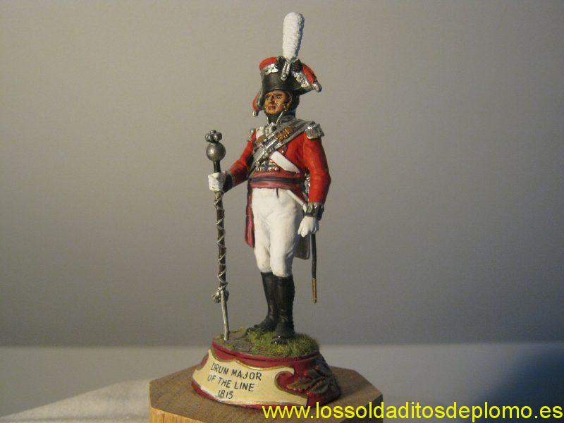 Drum Major,British Line Regmt,1815-a