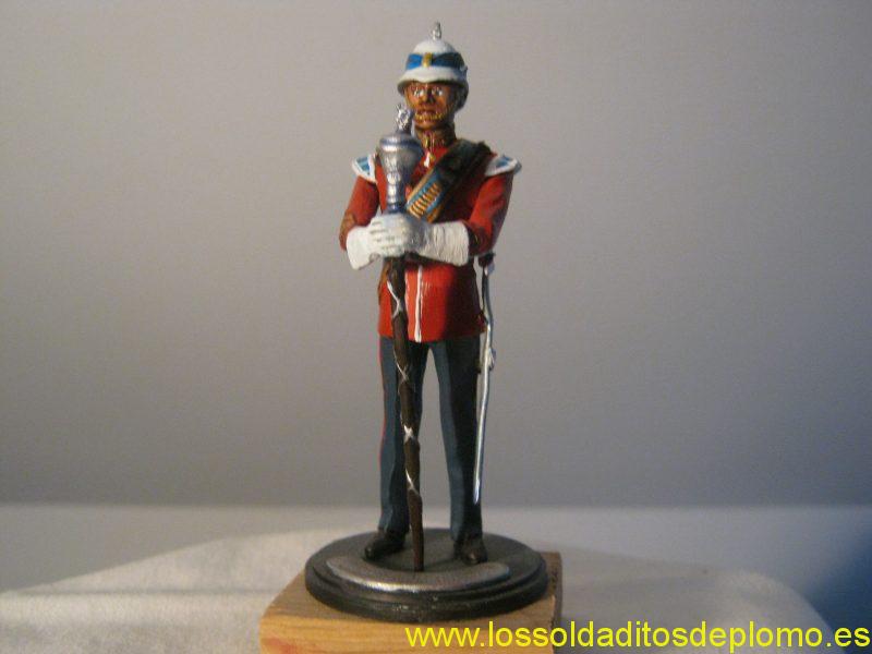 Drum Major,Princess Particia's Canadian Light Infantry,by Tradition 80mm-a