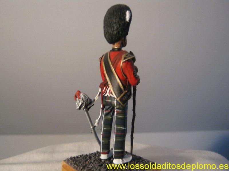 Drum Major,Royal Highland Fusiliers 1987 ,by Thistle Miniatures 70mm-a