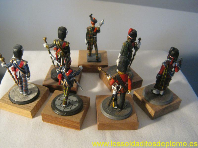 Drum Majors Scotttish Regiments