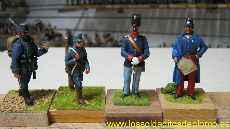 Austrian Infantry by Series 1857&Holger Ericsonn ,Officers by GTM and Ensign Miniatures