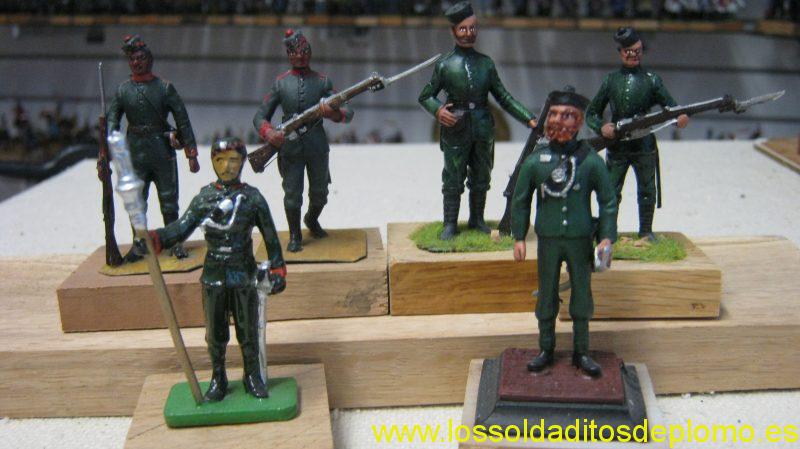 Gurkha's 1940 by Stadden, India 1880 by Eagle Miniatures and Jadamar by Britains