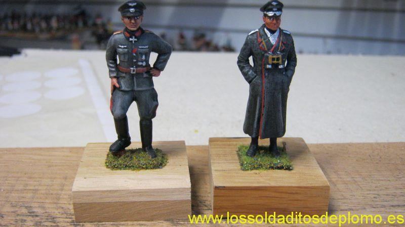 SS Colonel by CJB of Hull and Rommel from Lasset Cameo Range