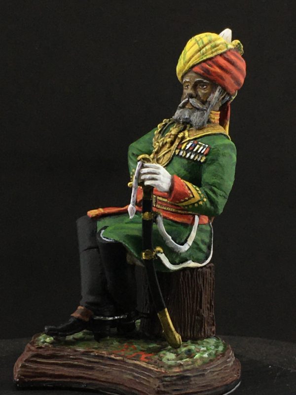 Series 77, Native Lancer Officer India, 1883-3
