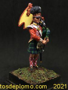Piper, 71st (Glasgow) Highlanders, 1806-delPrado 60mm