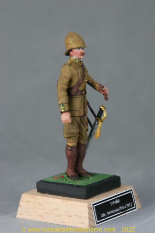 Oficial de Infanteria, Africa 1912, Alymer 253