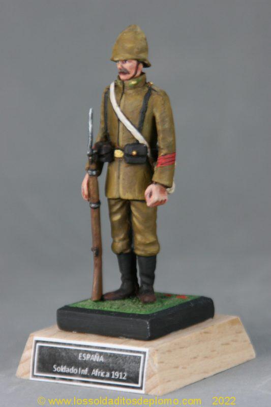 Soldado de Infanteria, Africa 1912, Alymer 253/2
